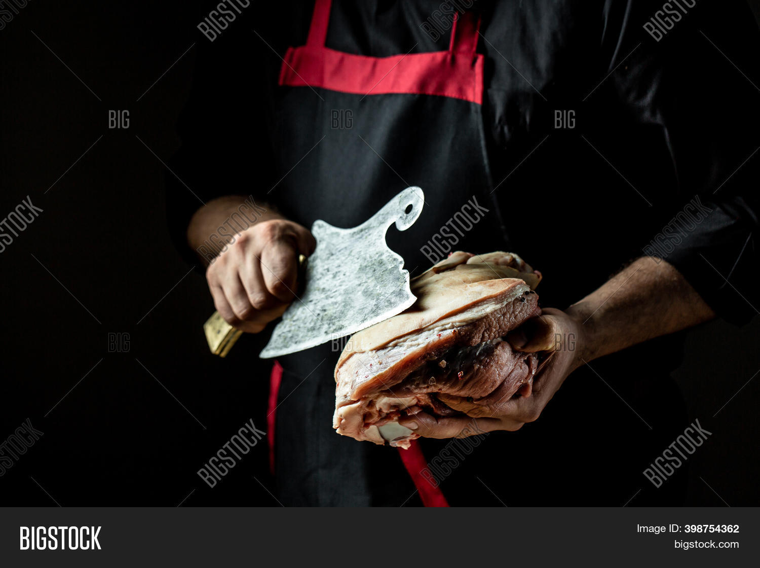 Butcher Cleaver Raw Image & Photo (Free Trial) Bigstock