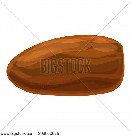 Whole Shea Tree Nut Icon. Cartoon Of Whole Shea Tree Nut Vector Icon For Web Design Isolated On Whit