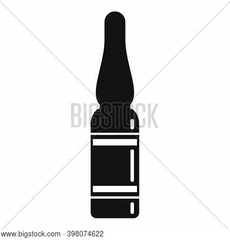 Syringe Ampule Icon. Simple Illustration Of Syringe Ampule Vector Icon For Web Design Isolated On Wh
