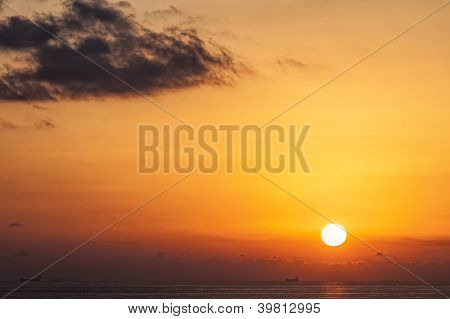 Sunrise Over Hurd's Bank
