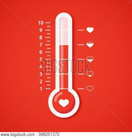 Love Thermometer. Vector & Photo (Free Trial) | Bigstock