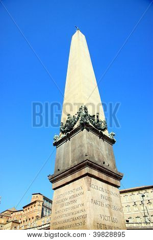 St Peter Obelisco