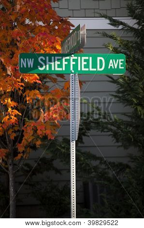 Sheffield Avenue NW