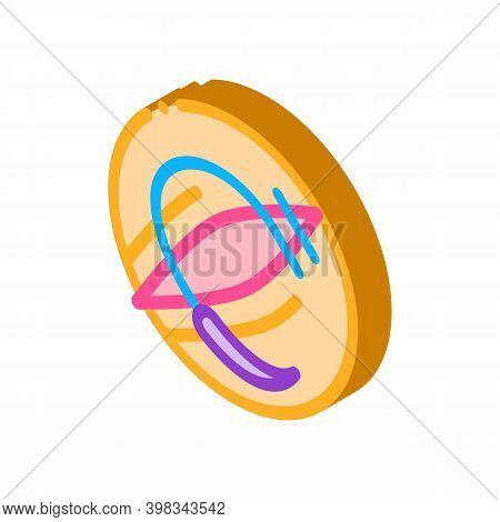 Tears During Childbirth Trauma Color Icon Vector. Isometric Tears During Childbirth Trauma Sign. Col