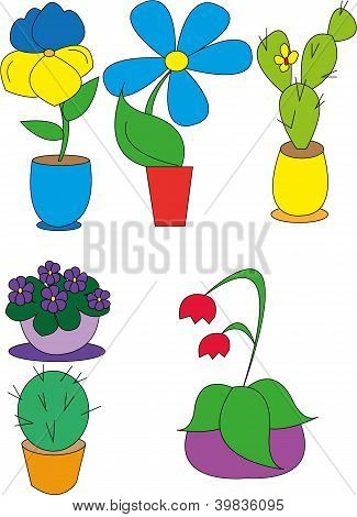Plantes en pot en Pots.eps