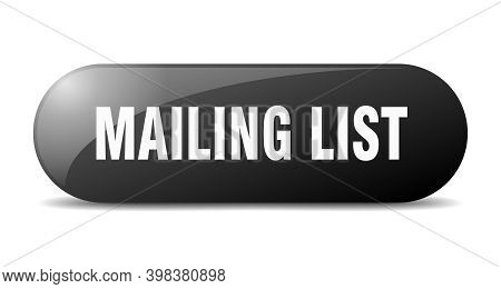 Mailing List Button. Mailing List Sign. Key. Push Button.