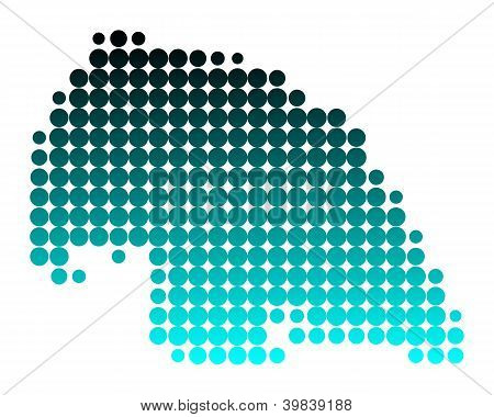 Mapa de Fehmarn
