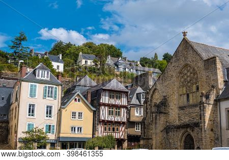 Morlaix, France - August 28, 2019: The Musee Des Beaux-arts De Morlaix Or Musee Des Jacobins Is A Fi