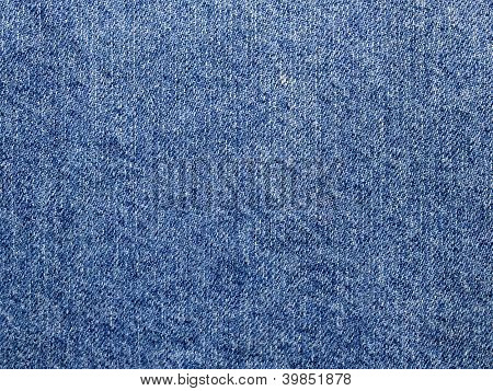 Old Denim Cloth Close-up