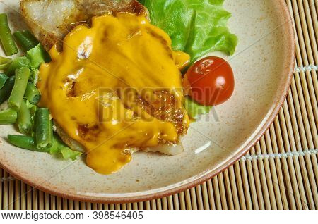 Pork Chops And Sauce Poivrade