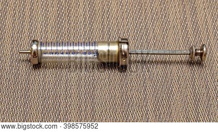 One Big Old Reusable Glass Syringe Device