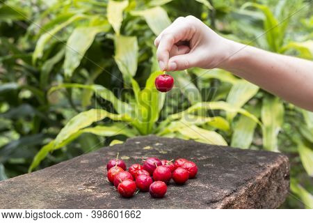 Girl Holding 