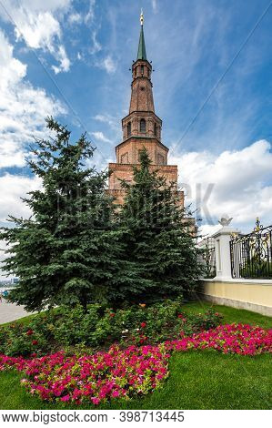 Leaning Tower Syuyumbike, Also Called The Khan's Mosque, Is Probably The Most Familiar Landmark And 
