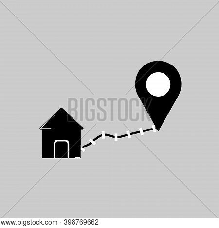 Geo Icons Gps. Pin Vector Stock Illustration Isolated. Eps10