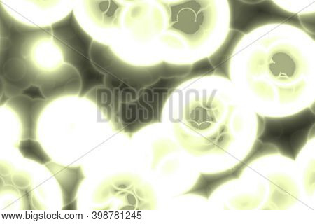 Artistic Nice Yellow Vivid Organic Lambent Shining Pattern Digital Graphic Background Or Texture Ill