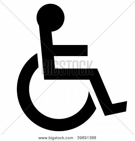Handicappede Logo