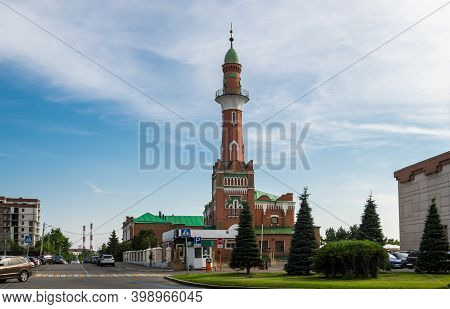 Kazan, Russia - July 16, 2018: The Thousandth Anniversary Of Islam Mosque (also Known As The Mosque 