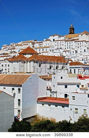 White village, Alcala de los Grazules, Andalusia, Spain ï¿½ Arena Photo UK