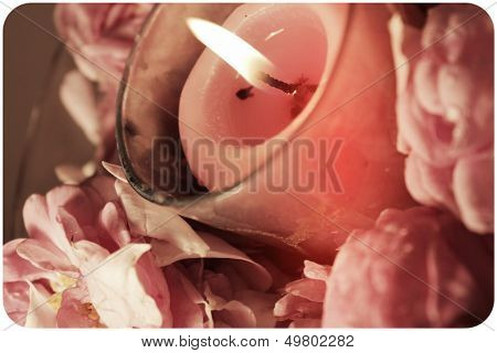 pink candle