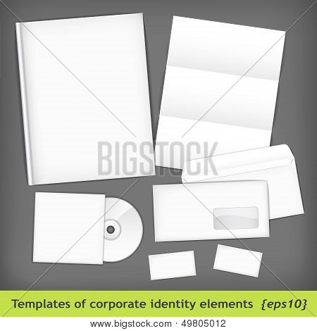 Set Of Templates Corporate Identity