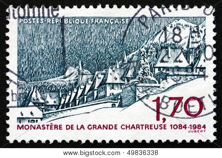 Postage Stamp France 1984 La Grande Chartreuse Monastery