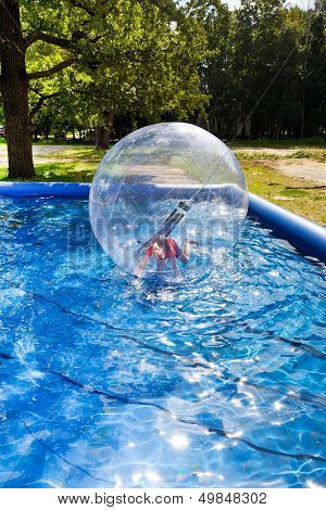 Girl In Water Ball