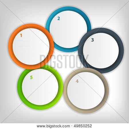 Infographic business template vector illustration