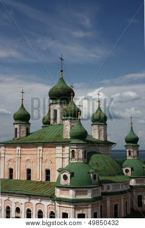 Pereslavl. Goritskii Monastery Uspensky Cathedral. Golden ring of Russia