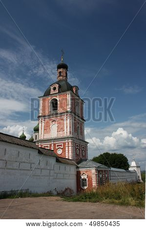 Pereslavl. Goritskii monastery. Church of the Epiphany with a bell tower