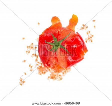Crushed  Fresh Tomato.