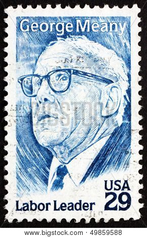 Postage Stamp Usa 1994 George Meany, Labor Leader
