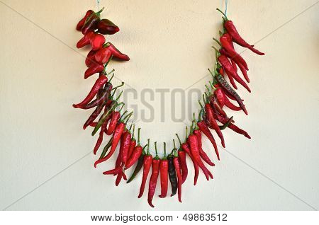 Pendentif poivrons.