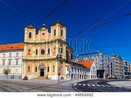 Trinitarian Church In Bratislava Old Town - Slovakia