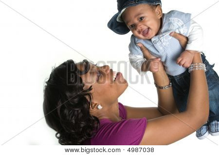 Mor og Baby dreng