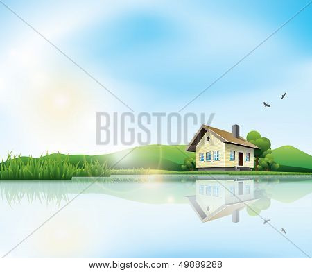 House at the lake