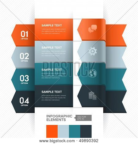 Numbered Banner Design