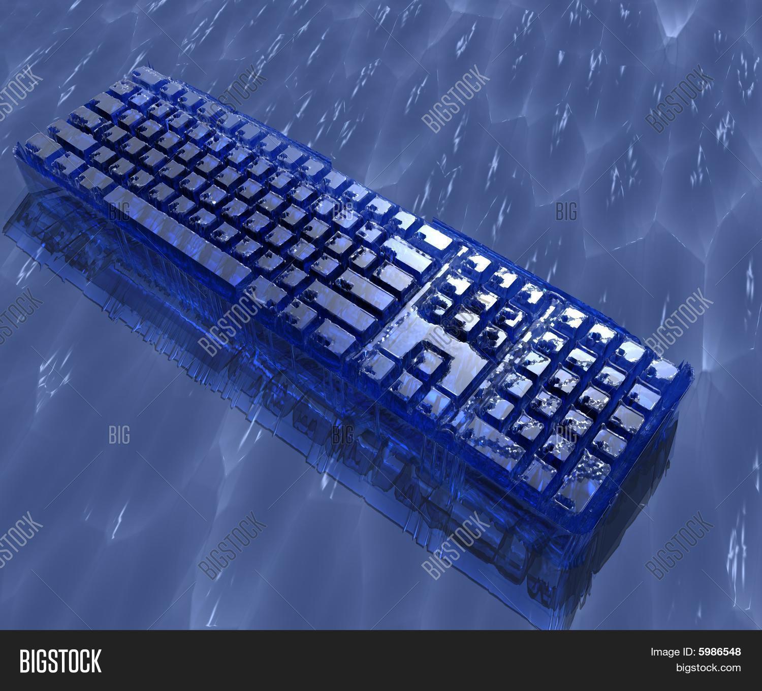 Wrecked Glass Keyboard Image & Photo (Free Trial) Bigstock