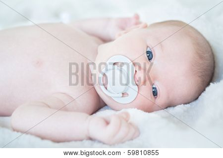 Beautiful happy baby