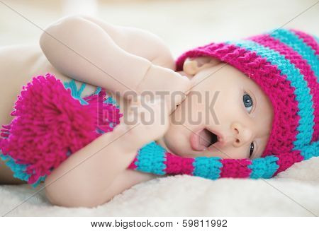 Beautiful funny baby
