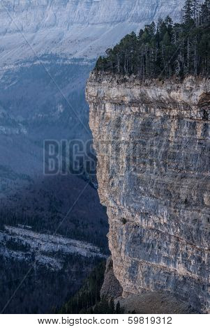 Monte Perdido In Ordesa National Park, Huesca. Spain.