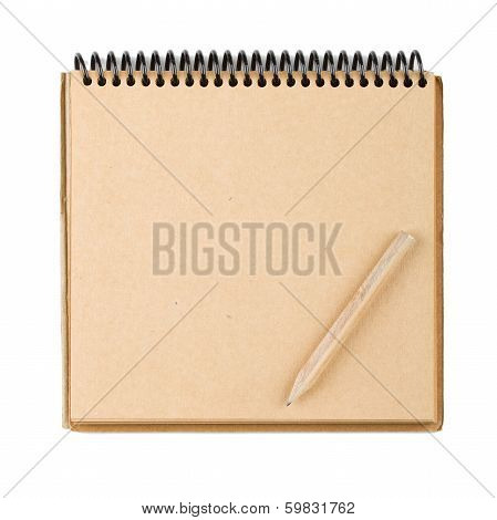 Cardboard notepad