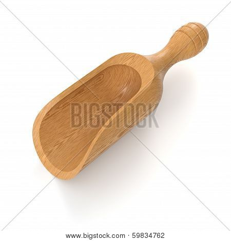 Wooden Scoop