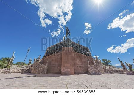 Independence Heroes In Humahuaca, Argentina.