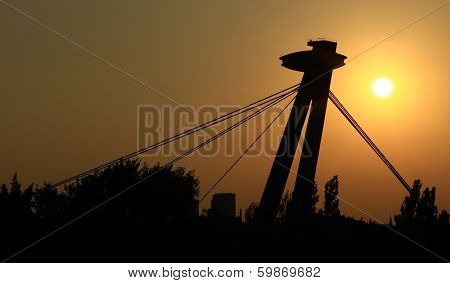 Sunrise In Bratislava