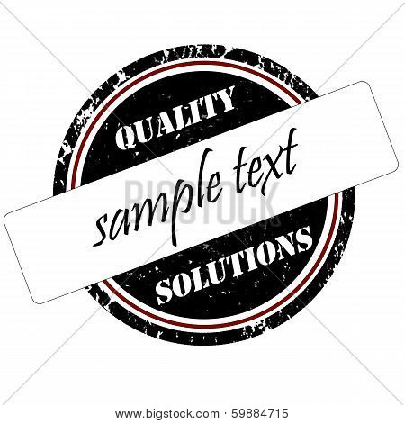 Quality Solutions Stamp
