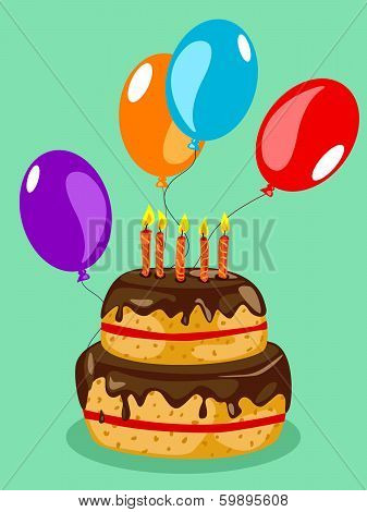 Birthday Cake Card