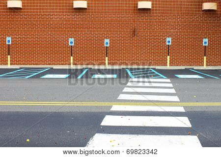 handicapped parking