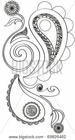 floral doodle