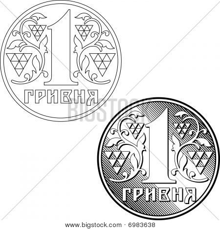 Hryvnia ucraino soldi