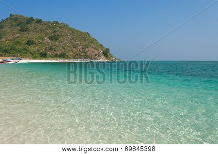 Beach On The Koh Rin Island
